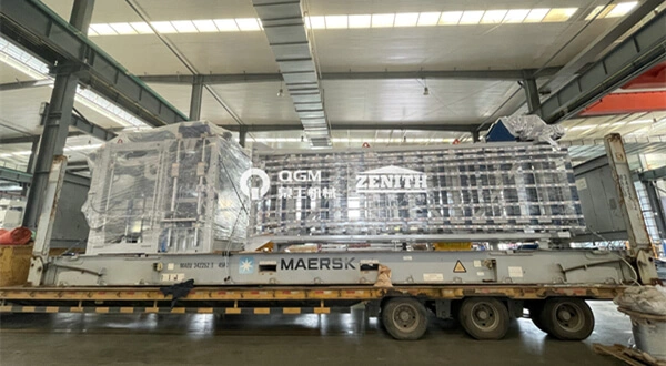 QGM New ZN1200C Πλήρως αυτόματο μπλοκ εργοστάσιο στο Μεξικό- Βοηθώντας την τοπική ανασυγκρότηση μετά τον σεισμό του Μεξικού