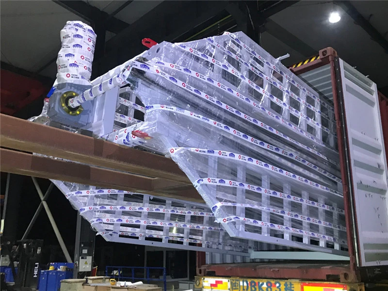 Η αυτόματη μηχανή μπλοκ ZN900CG της QGM με σύστημα ραφιών σκλήρυνσης στάλθηκε στο Ελ Σαλβαδόρ