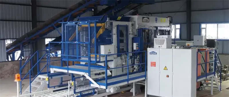 Ένα πλήρως αυτοματοποιημένο έργο παραγωγής τούβλων από σκυρόδεμα πολλαπλών στρώσεων έχει ξεκινήσει στην Αφρική.