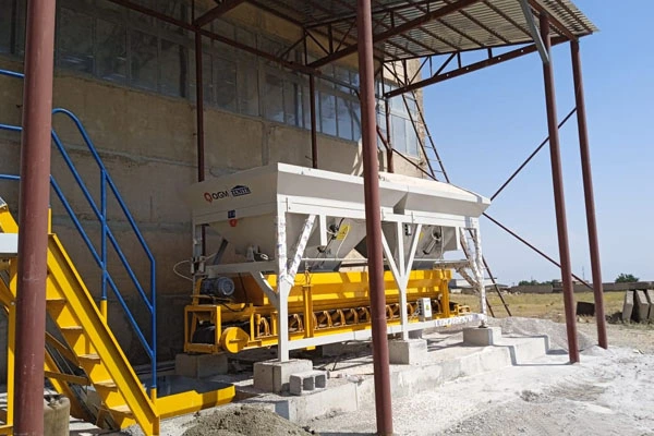 Αυτόματη μηχανή κατασκευής μπλοκ QT6 στην Αρμενία, από το 2022