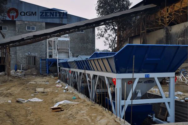 Αυτόματη γραμμή παραγωγής ZN900C με σύστημα ραφιών και off-line κυβισμού στο Μπαγκλαντές